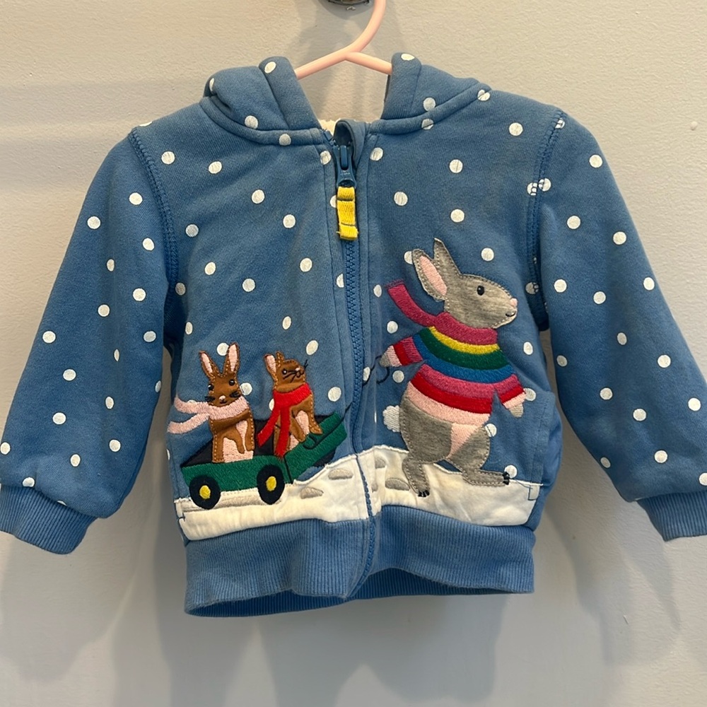 Baby Boden lined winter jacket.